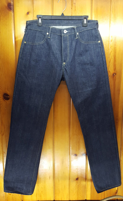 Lot A • Baird Jeans • Relaxed Tapered • Raw • Selvedge Japanese Denim • Handmade in Illinois USA