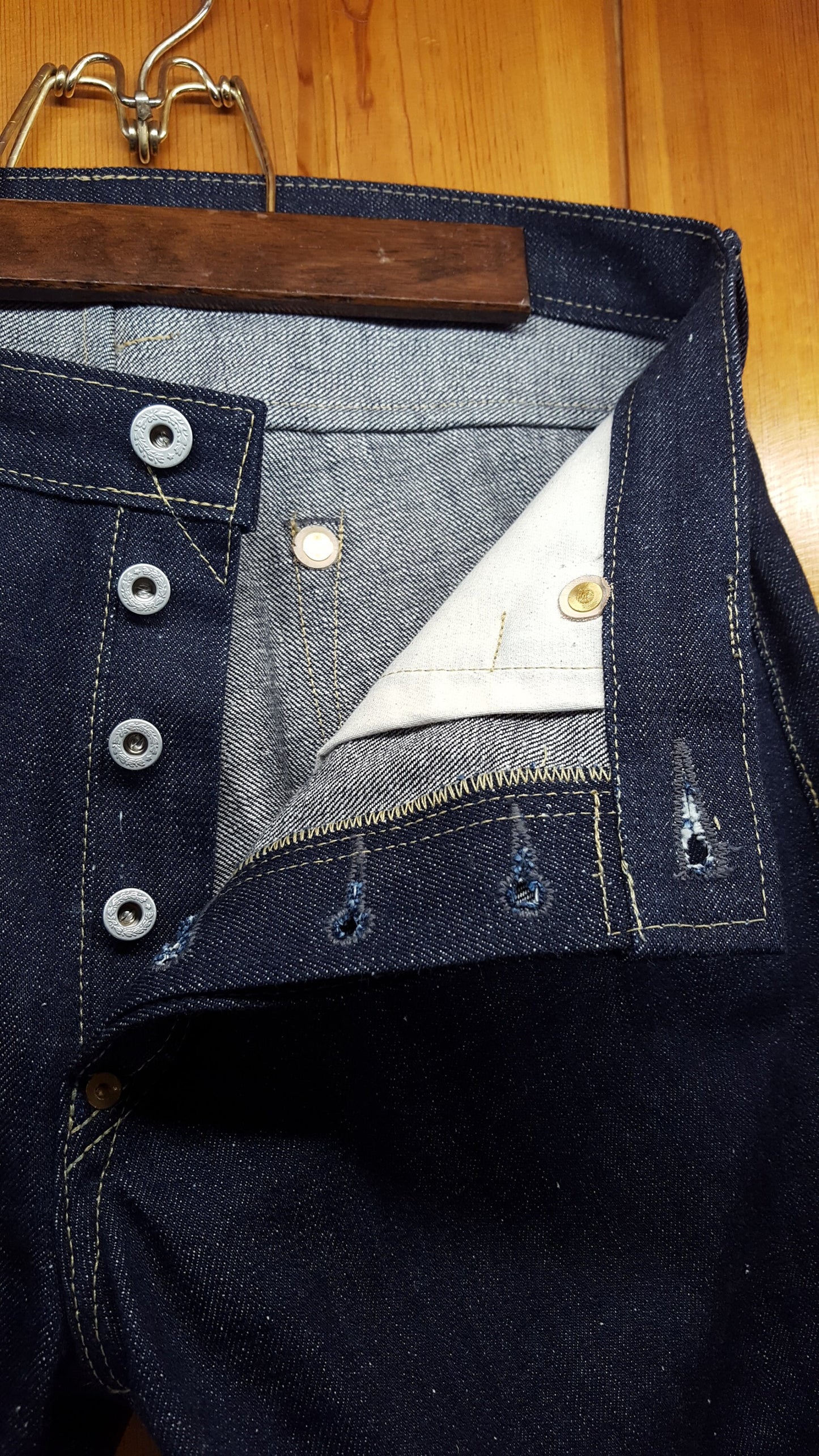 Lot A • Baird Jeans • Relaxed Tapered • Raw • Selvedge Japanese Denim • Handmade in Illinois USA