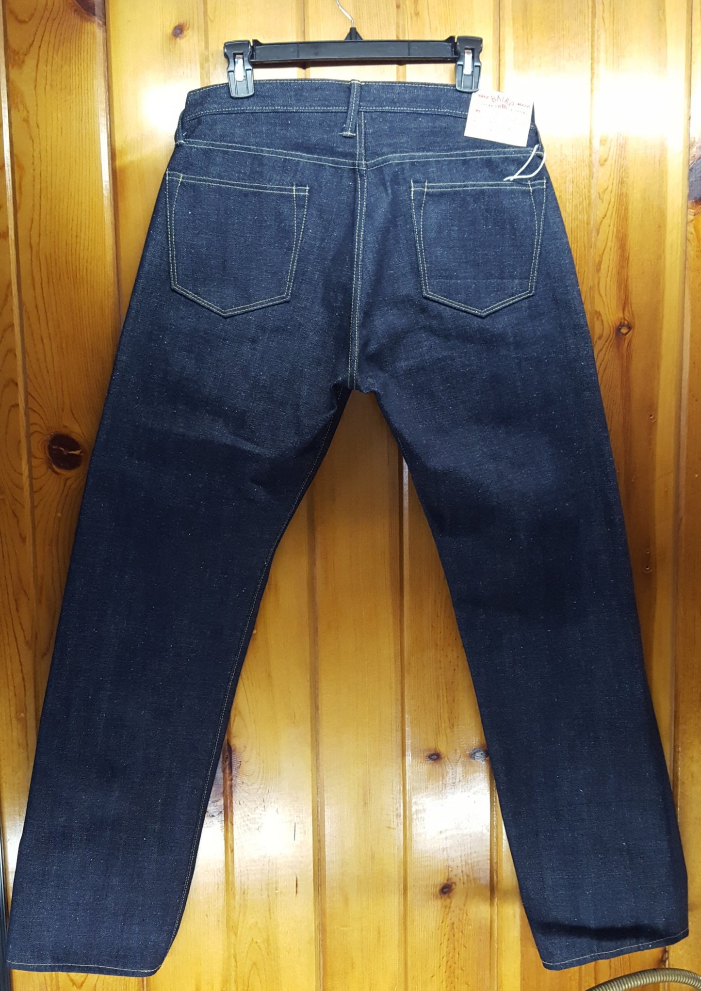 Lot A • Baird Jeans • Relaxed Tapered • Raw • Selvedge Japanese Denim • Handmade in Illinois USA