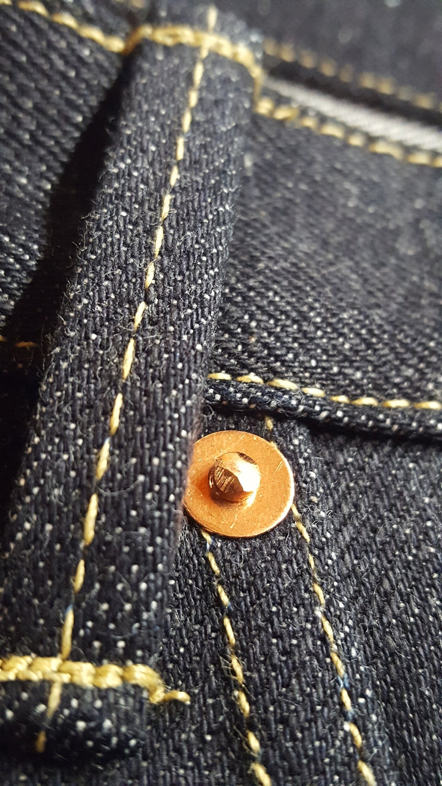 Lot B • Baird Jeans • 15oz • Relaxed Tapered • One Wash • Redline Selvedge Denim • Handmade in Illinois USA