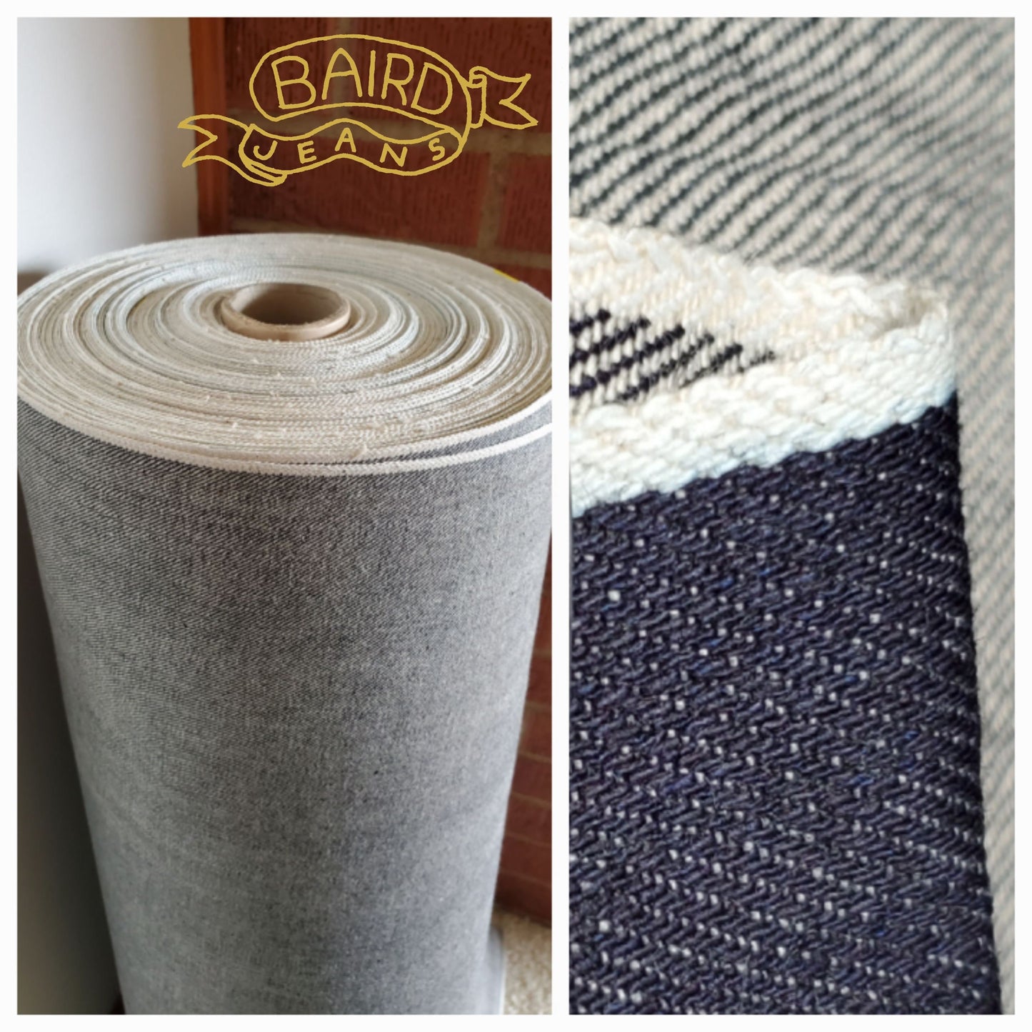 Lot C • Baird Jeans • Straight Fit • 12oz Kurabo Mills • Raw • Selvedge Denim • Handmade in Illinois USA