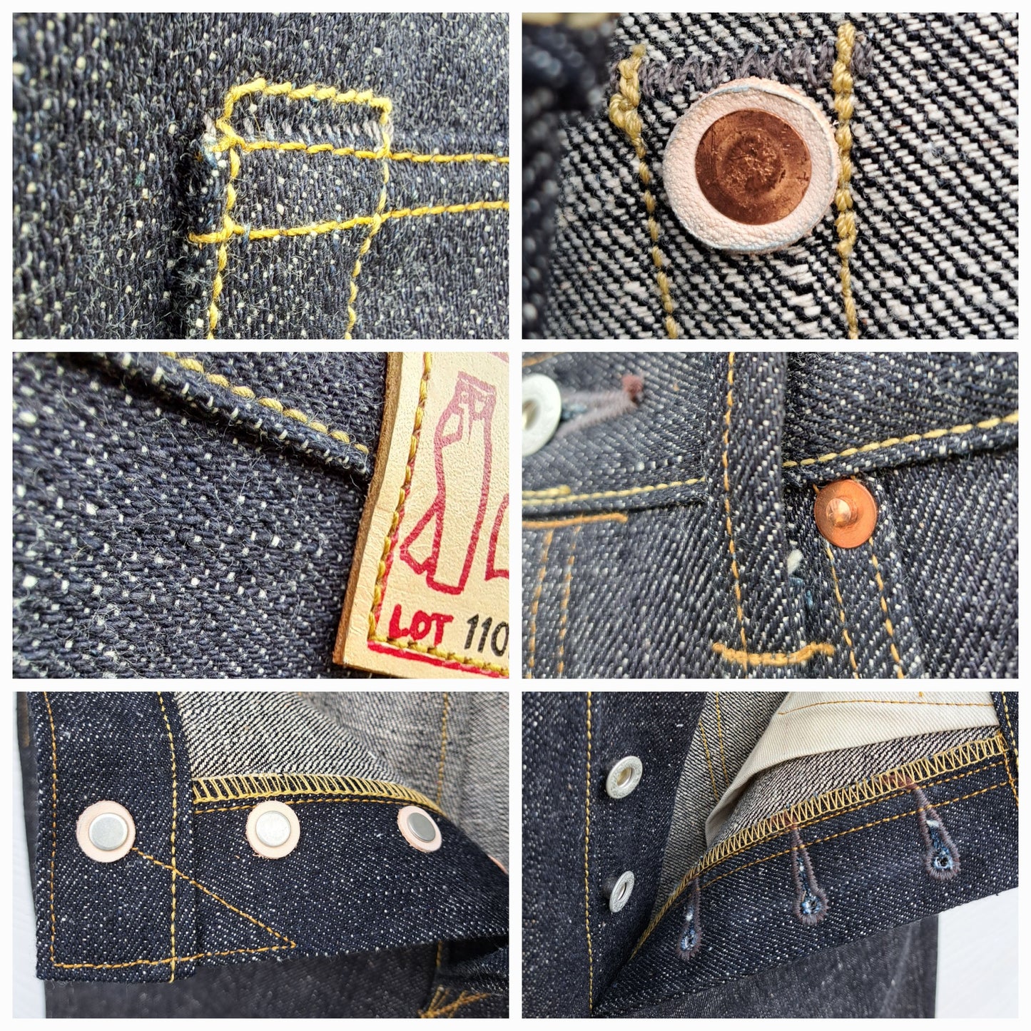 Lot D • Baird Jeans • Regular Tapered • 17oz Yoshiwa Mills • Raw-Unsanforized • Selvedge Denim • Handmade in Illinois USA