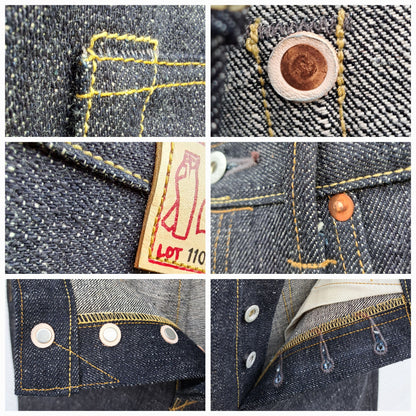 Lot D • Baird Jeans • Regular Tapered • 17oz Yoshiwa Mills • Raw-Unsanforized • Selvedge Denim • Handmade in Illinois USA