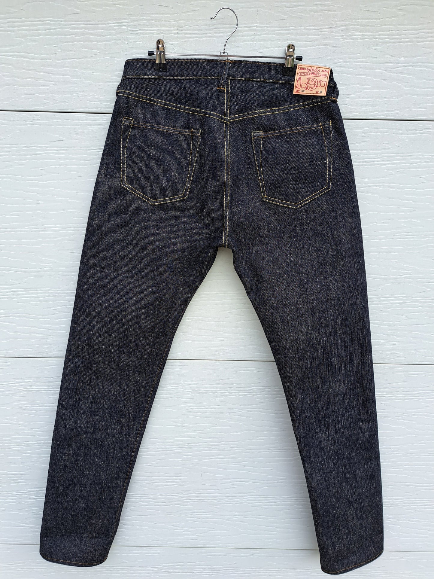 Lot D • Baird Jeans • Regular Tapered • 17oz Yoshiwa Mills • Raw-Unsanforized • Selvedge Denim • Handmade in Illinois USA