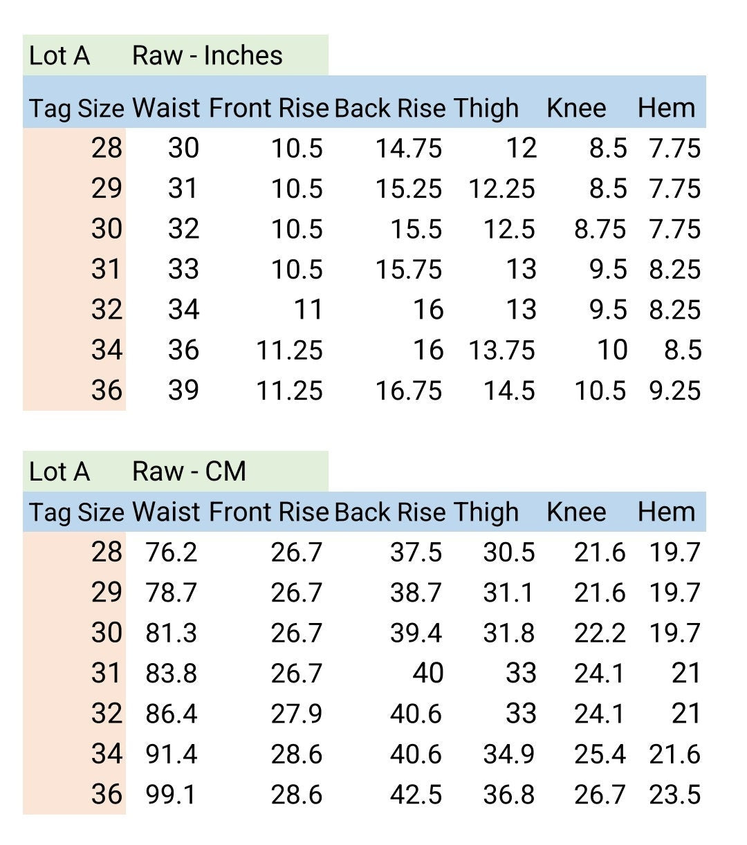 Lot A • Baird Jeans • Relaxed Tapered • Raw • Selvedge Japanese Denim • Handmade in Illinois USA