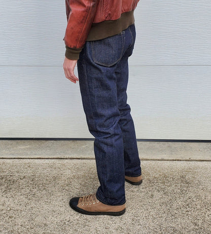 Lot A • Baird Jeans • Relaxed Tapered • Raw • Selvedge Japanese Denim • Handmade in Illinois USA
