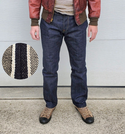 Lot A • Baird Jeans • Relaxed Tapered • Raw • Selvedge Japanese Denim • Handmade in Illinois USA