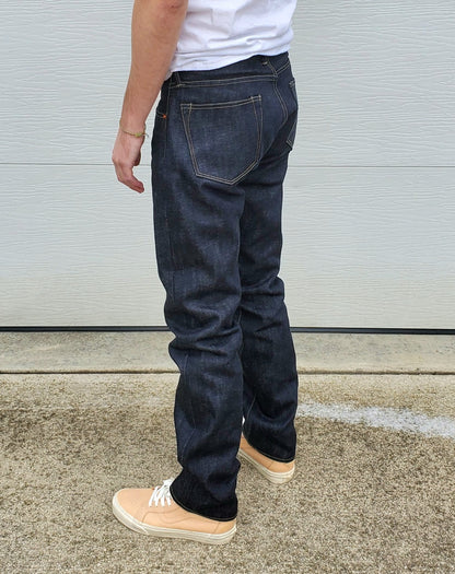 Lot B • Baird Jeans • 15oz • Relaxed Tapered • One Wash • Redline Selvedge Denim • Handmade in Illinois USA