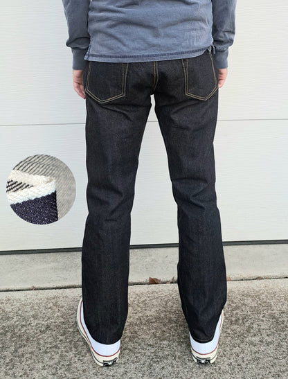 Lot C • Baird Jeans • Straight Fit • 12oz Kurabo Mills • Raw • Selvedge Denim • Handmade in Illinois USA