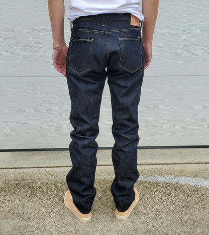 Lot B • Baird Jeans • 15oz • Relaxed Tapered • One Wash • Redline Selvedge Denim • Handmade in Illinois USA