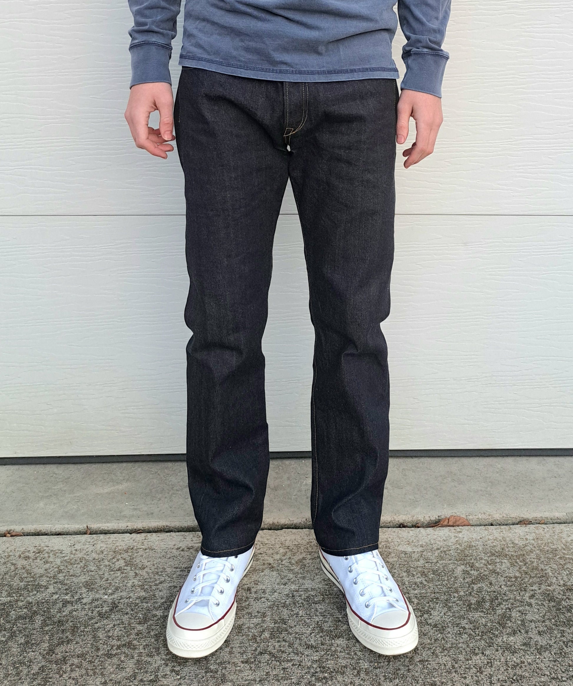 Lot C • Baird Jeans • Straight Fit • 12oz Kurabo Mills • Raw • Selvedge Denim • Handmade in Illinois USA