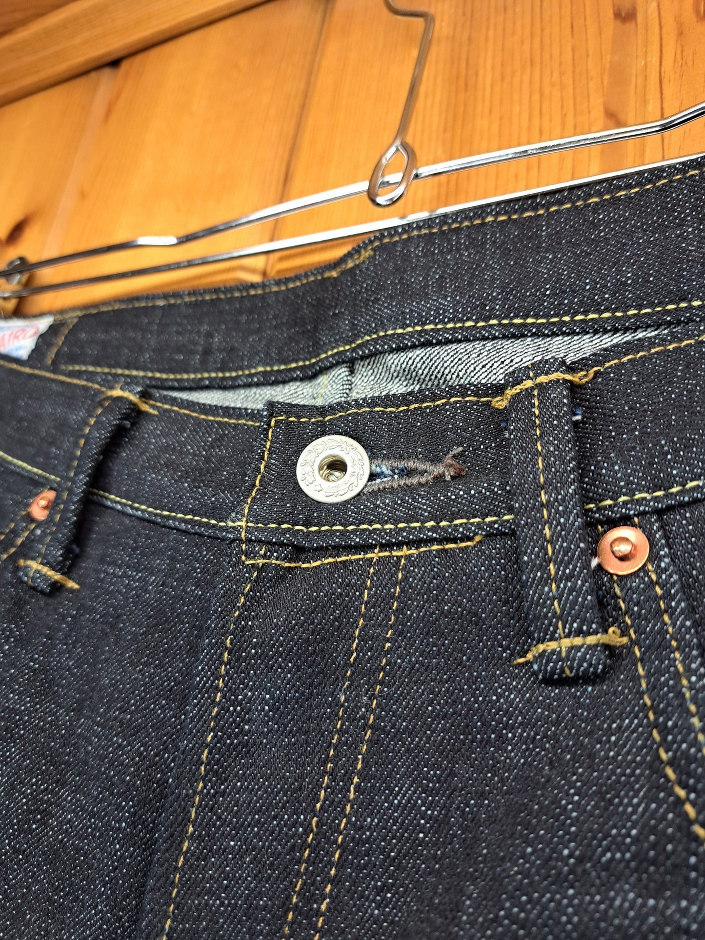 Lot 129E • W29-30xL31 • Baird Jeans • Slim Fit • 14.5oz Thai Redline Selvedge Denim • One-Wash • Handmade in Illinois USA