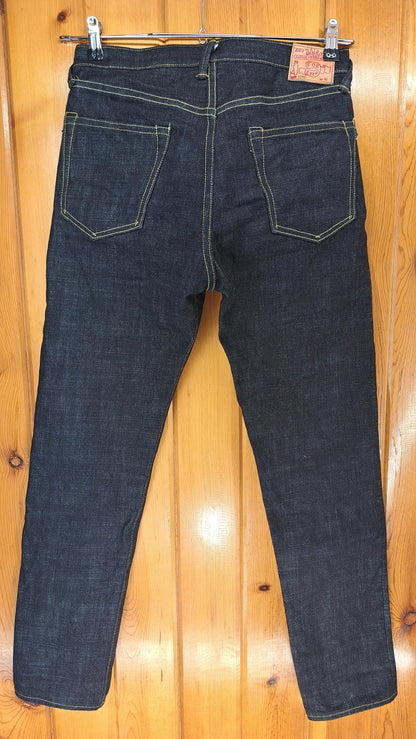 Lot 129E • W29-30xL31 • Baird Jeans • Slim Fit • 14.5oz Thai Redline Selvedge Denim • One-Wash • Handmade in Illinois USA