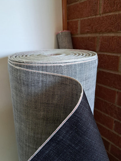 Lot E • Custom Order Baird Jeans Mens Selvedge 14.5oz Raw Heavyweight Slubby Thai Redline Denim Double Knee/Classic Made in Illinois, USA