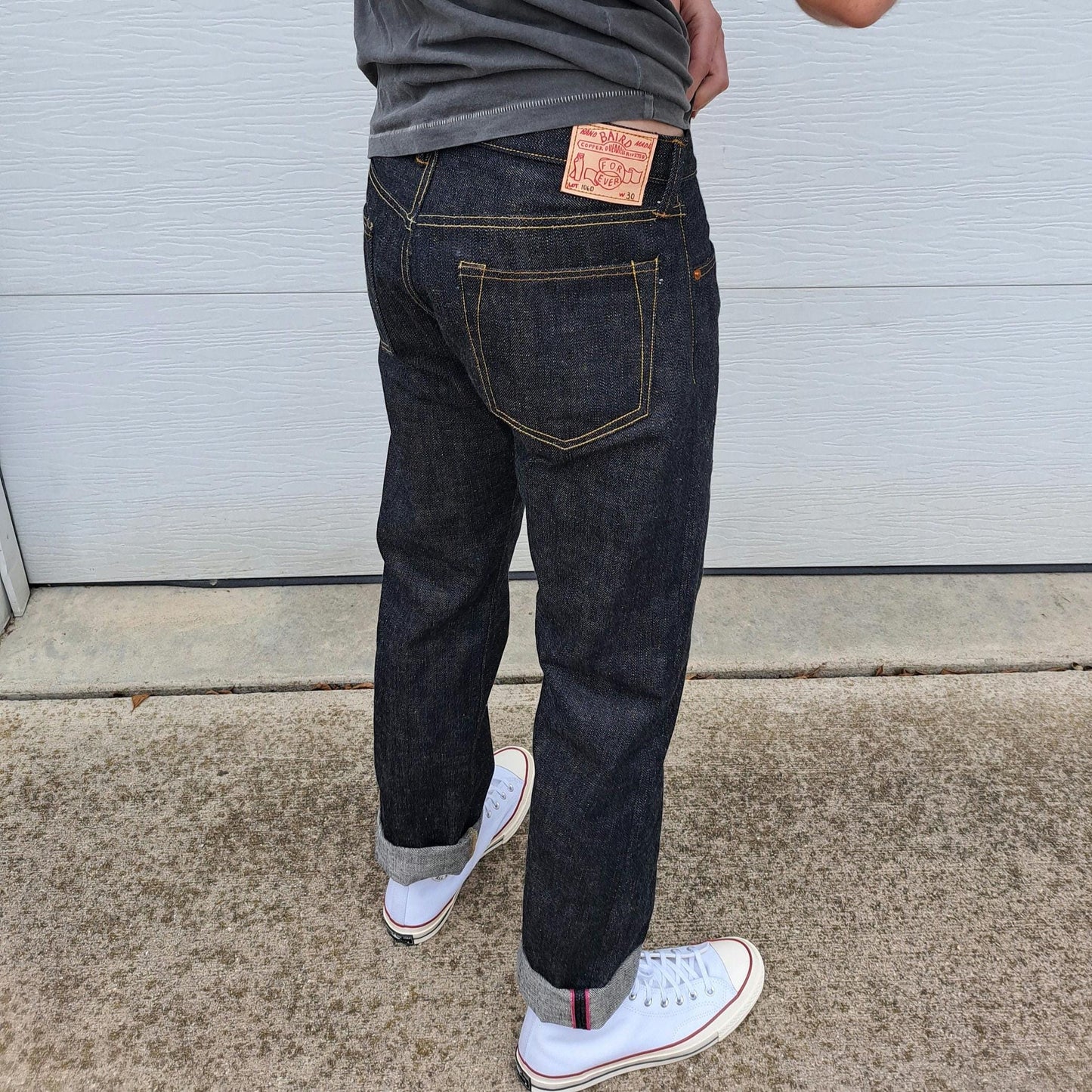 Lot D • Baird Jeans • Regular Tapered • 17oz Yoshiwa Mills • Raw-Unsanforized • Selvedge Denim • Handmade in Illinois USA
