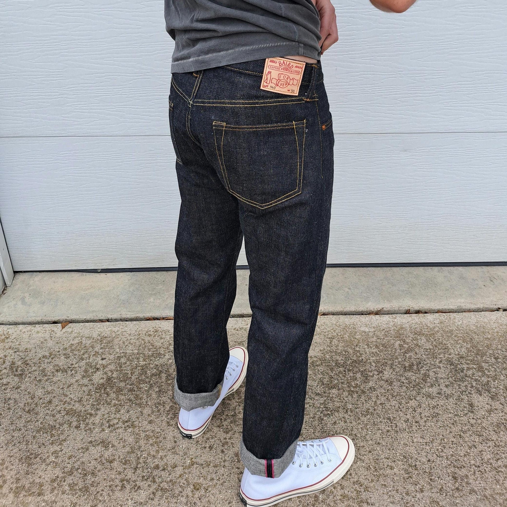 Lot D • Baird Jeans • Regular Tapered • 17oz Yoshiwa Mills • Raw-Unsanforized • Selvedge Denim • Handmade in Illinois USA