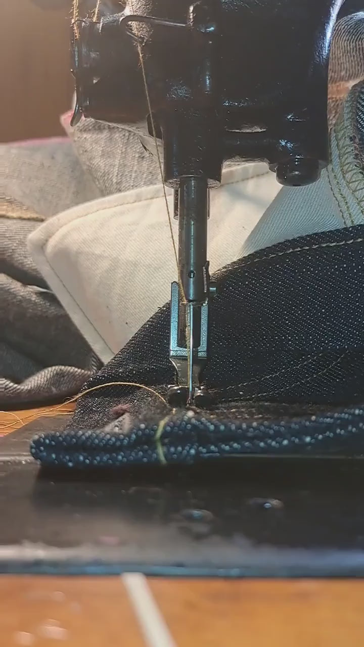 Lot D • Baird Jeans • Regular Tapered • 17oz Yoshiwa Mills • Raw-Unsanforized • Selvedge Denim • Handmade in Illinois USA