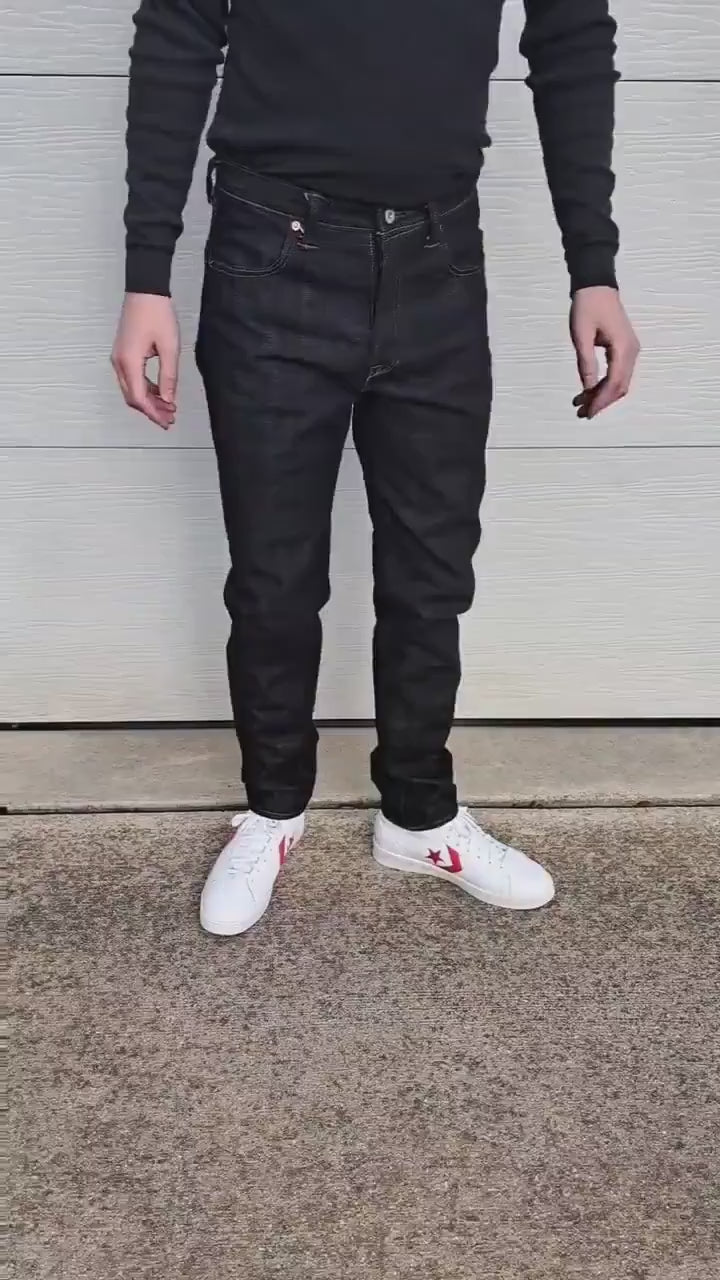 Lot 129E • W29-30xL31 • Baird Jeans • Slim Fit • 14.5oz Thai Redline Selvedge Denim • One-Wash • Handmade in Illinois USA