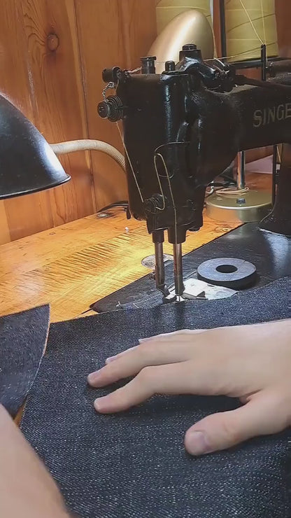 Lot C • Baird Jeans • Straight Fit • 12oz Kurabo Mills • Raw • Selvedge Denim • Handmade in Illinois USA